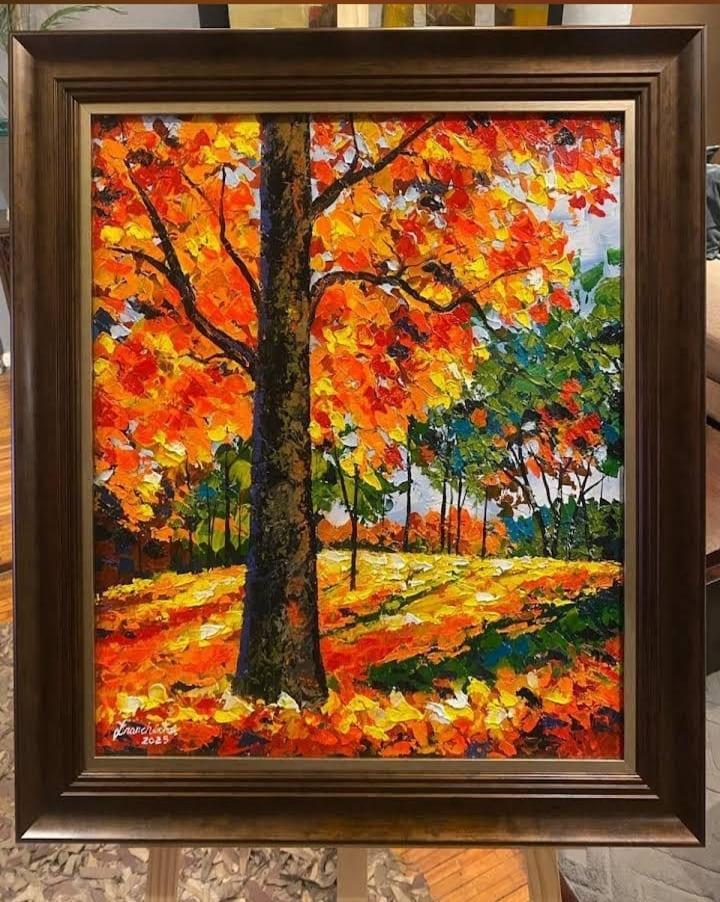 Obra enmarcada artesanal 15