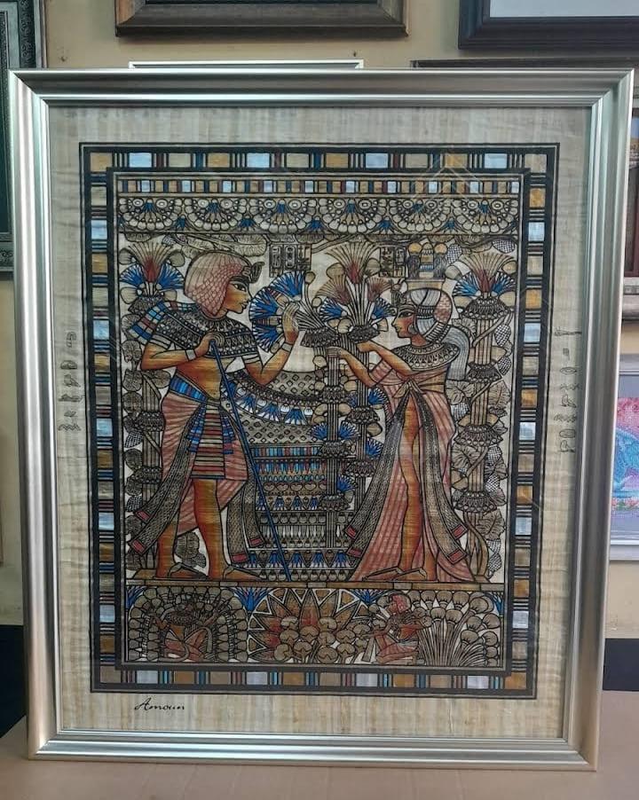 Obra enmarcada artesanal 4
