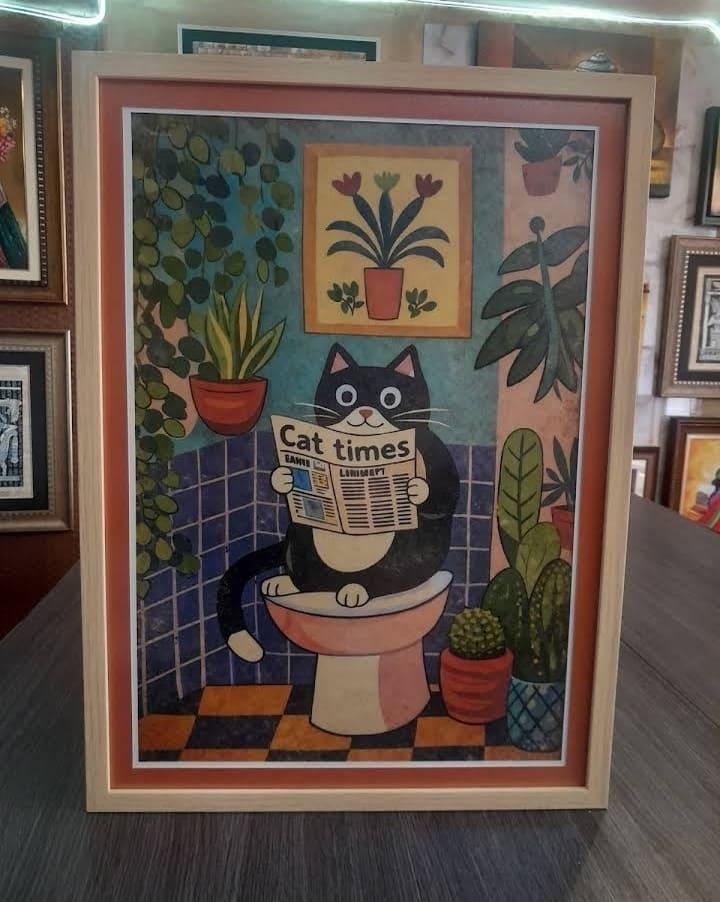 Obra enmarcada artesanal 6