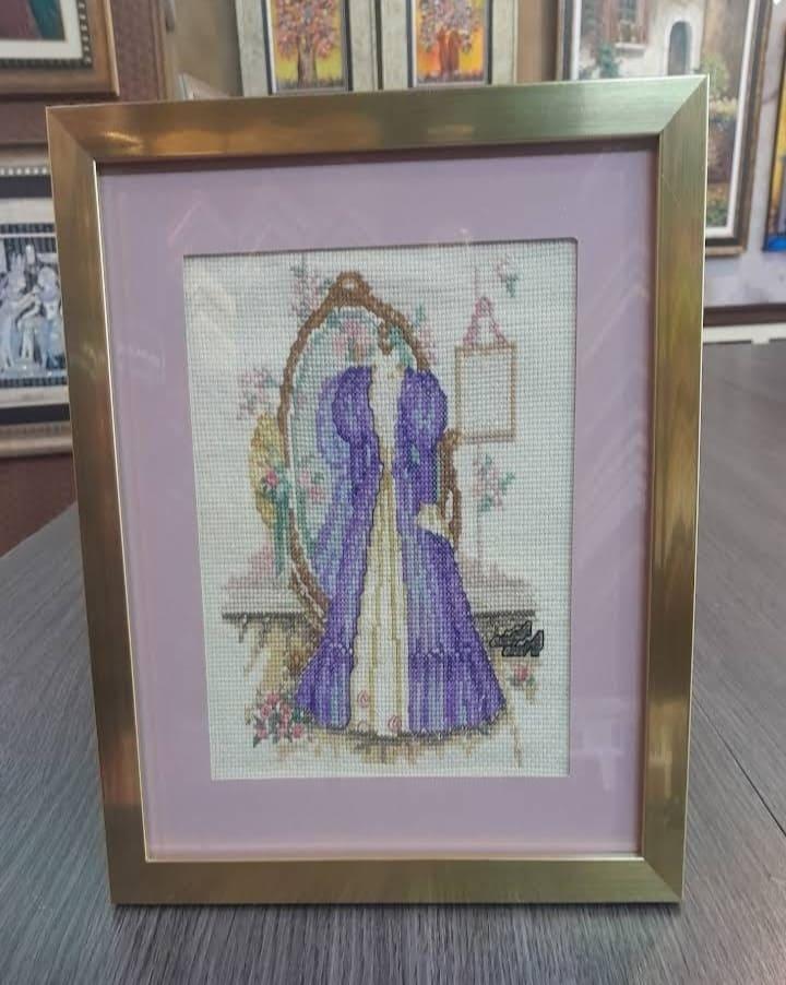 Obra enmarcada artesanal 8